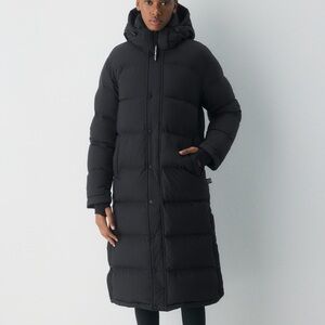 NWT Aritzia Super Puff Long Black Size XS